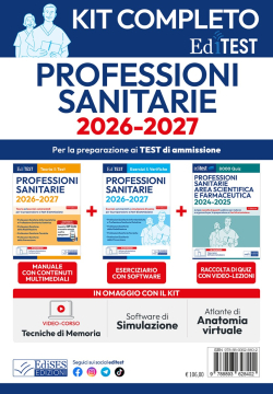 Test Professioni Sanitarie 2026: Kit completo