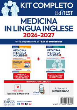 Test Medicina Inglese: Kit Completo