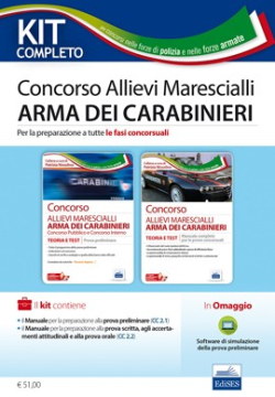 Kit Completo Allievi Marescialli Arma dei Carabinieri Kit Completo Allievi Marescialli Arma dei Carabinieri