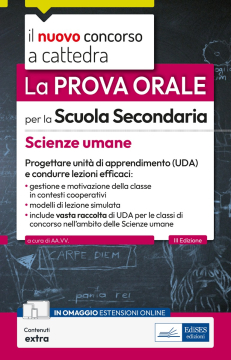 [EBOOK] Concorso a cattedra - La prova orale per la scuola secondaria - Scienze umane