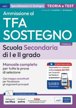 Manuale Concorso TFA Sostegno Didattico nella scuola secondaria di I e II grado 2025