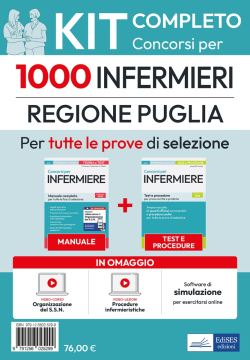 Kit Concorso 1000 Infermieri Regione Puglia