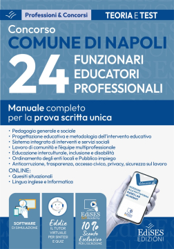 Concorso Comune di Napoli: 24 Educatori professionali
