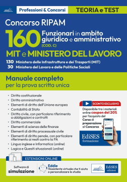 Concorso 160 Funzionari in ambio giuridico e amministrativo Ministero dei Trasporti e Ministero del Lavoro 