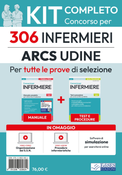 Kit Concorso 306 Infermieri ARCS Udine