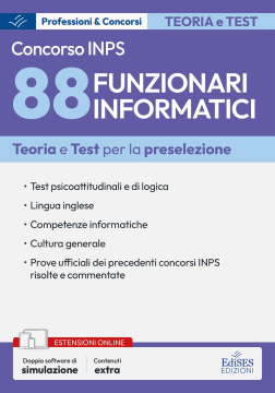 Concorso INPS 88 funzionari informatici