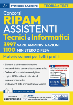 Concorsi RIPAM 2026: Assistenti Tecnici e Informatici (3997 varie Amministrazioni - 1100 Ministero Difesa)