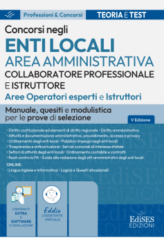 [EBOOK] Collaboratore professionale e Istruttore - Area amministrativa degli enti locali - Aree Operatori esperti e Istruttori