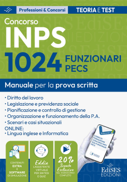 Manuale Concorso INPS 1024 Funzionari PECS