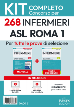 Kit Concorso 268 Infermieri ASL Roma 1