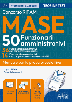 Concorso RIPAM - 50 Funzionari amministrativi MASE: prova preselettiva