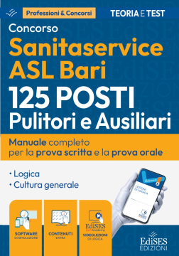 Concorso Sanitaservice Asl di Bari: 125 Ausiliari e Pulitori 