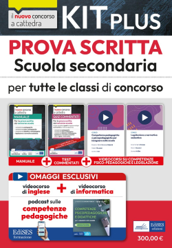 Kit Plus Prova Scritta concorso a cattedra PNRR3