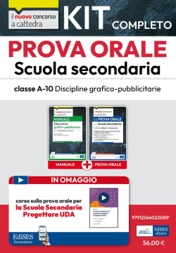 Kit prova orale Discipline grafico-pubblicitarie