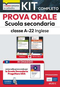 Kit prova orale Inglese nella scuola secondaria