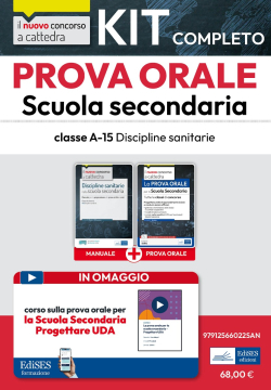 Kit prova orale Discipline sanitarie