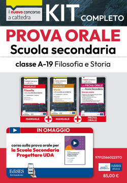 Kit prova orale Filosofia e Storia