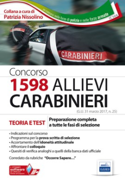 [EBOOK] Concorso 1598 Allievi Carabinieri
