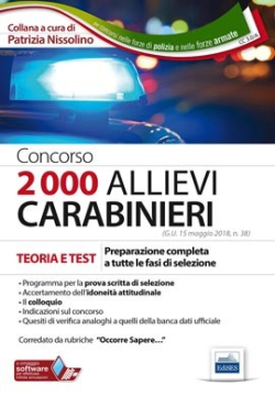 Concorso 2000 Allievi Carabinieri