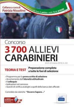 Concorso 3700 Allievi Carabinieri