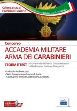 Concorso Accademia Militare Arma dei Carabinieri - Prova orale - Storia, Costituzione e cittadinanza italiana, Geografia