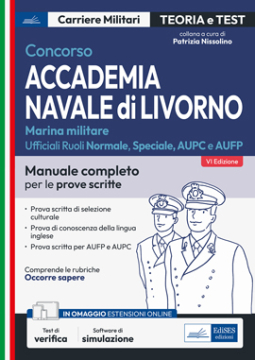 [EBOOK] Concorso Accademia Navale di Livorno - Teoria e test per le prove scritte