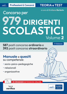 [EBOOK] Concorso per Dirigente Scolastico (vol. 2)