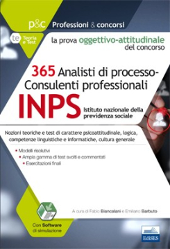 [EBOOK] Concorso INPS 365 Analisti di processo-Consulenti professionali - Prova scritta oggettivo-attitudinale