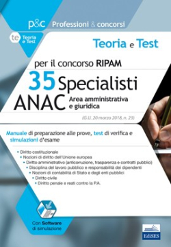 Concorso RIPAM 35 Specialisti nell'ANAC 
