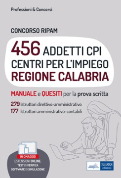 [EBOOK]Concorso RIPAM 456 addetti Centri per l'Impiego (CPI) Regione Calabria
