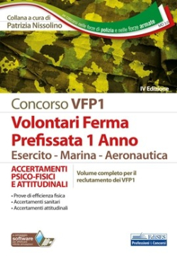 Concorso VFP1 - Accertamenti psico-fisici e attitudinali 