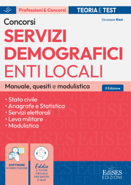 [EBOOK] Concorsi nei Servizi demografici enti locali - Manuale, Quesiti e Modulistica