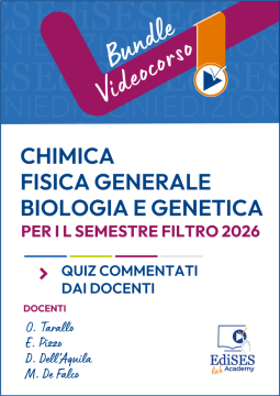 Pacchetto videocorsi per il Semestre Filtro: Fisica, Chimica propedeutica e Biochimica, Biologia e Genetica