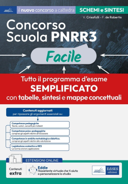 [EBOOK] Concorso Scuola PNRR3 Facile - Schemi e schede di sintesi su tutto il programma