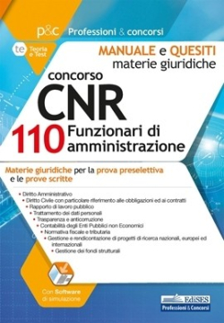 [EBOOK] Concorso CNR per 110 Funzionari di amministrazione - Materie giuridiche