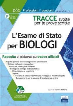 [EBOOK] Tracce svolte per l'esame di Stato per Biologi