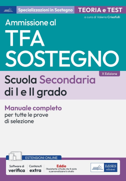 [EBOOK] Manuale Concorso TFA Sostegno Didattico nella scuola secondaria di I e II grado 2025