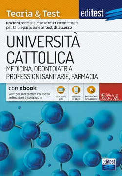 [EBOOK] Manuale Test Medicina, Professioni Sanitarie, Farmacia Cattolica