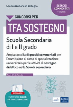 [EBOOK] La specializzazione in Sostegno Didattico - Esercizi commentati (Secondaria) - Edizione 2022