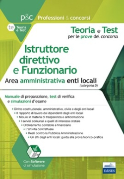 Istruttore direttivo e Funzionario - Area amministrativa degli enti locali