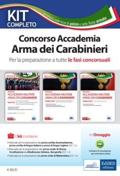 Kit concorso Accademia Carabinieri 