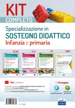 Kit Completo Specializzazione Sostegno didattico Infanzia e Primaria