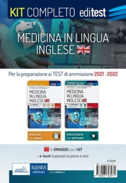 Test Medicina Inglese 2021: Kit Completo Test Medicina Inglese 2021: Kit Completo