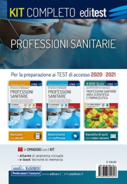 Kit completo Test Professioni sanitarie