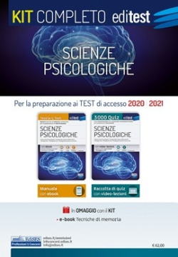Kit completo Test Scienze psicologiche