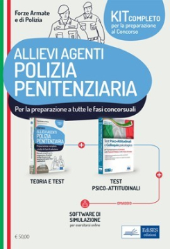 Kit Concorso Allievi Agenti Polizia Penitenziaria