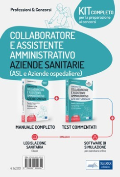 Kit concorsi Collaboratore e Assistente amministrativo Aziende sanitarie