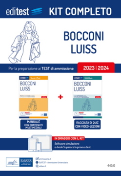 Test Bocconi - Luiss 2023: Kit Completo