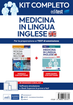 Test Medicina Inglese: Kit Completo