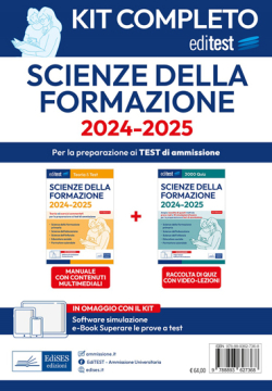 Kit Completo Test Scienze della Formazione Primaria 2024